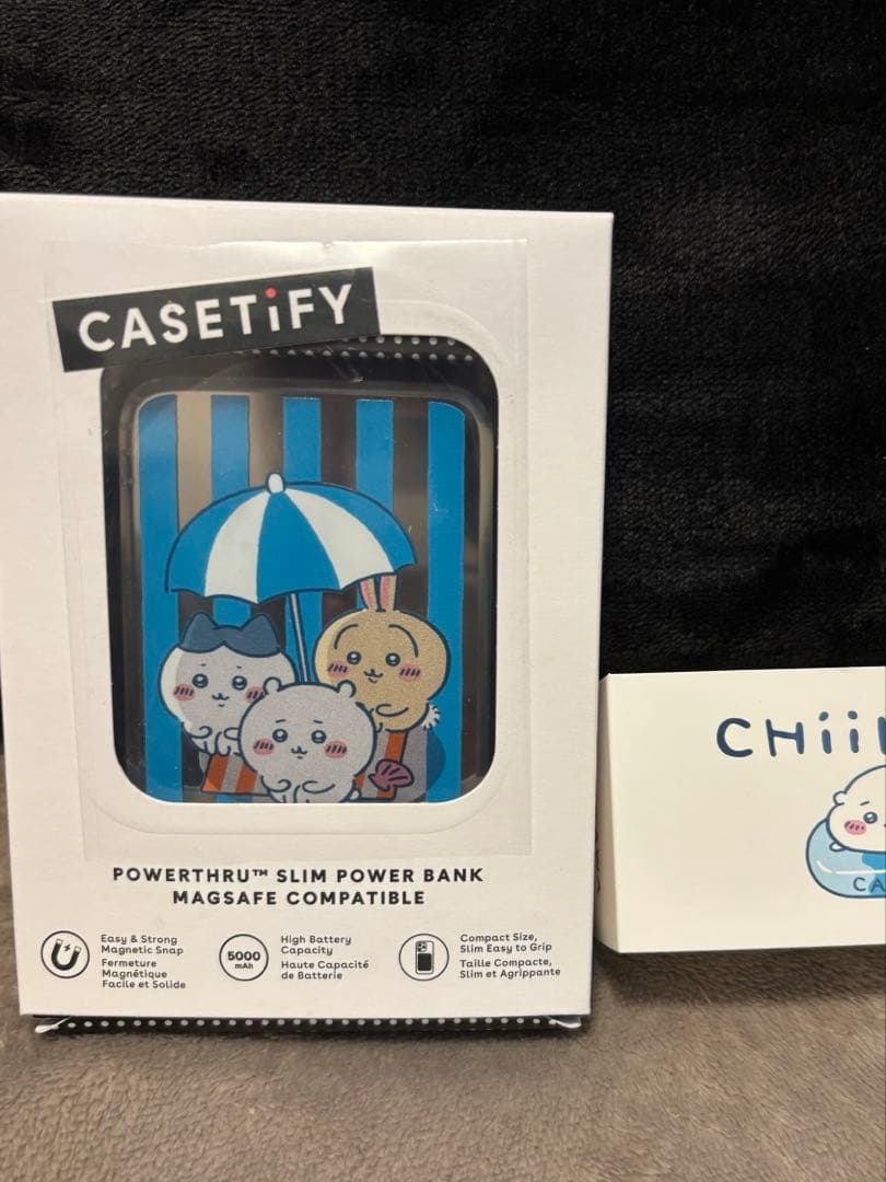 ちいかわ×casetify モバイルバッテリー