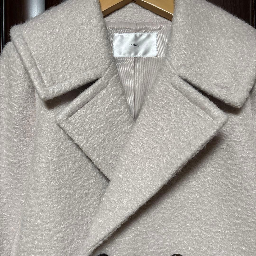 index ブークレミドルコート【洗える】