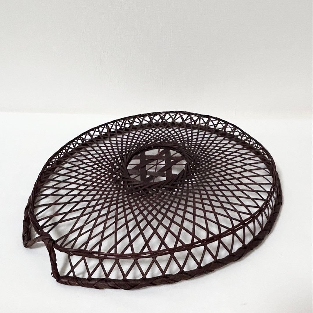 団扇 竹編み うちわ