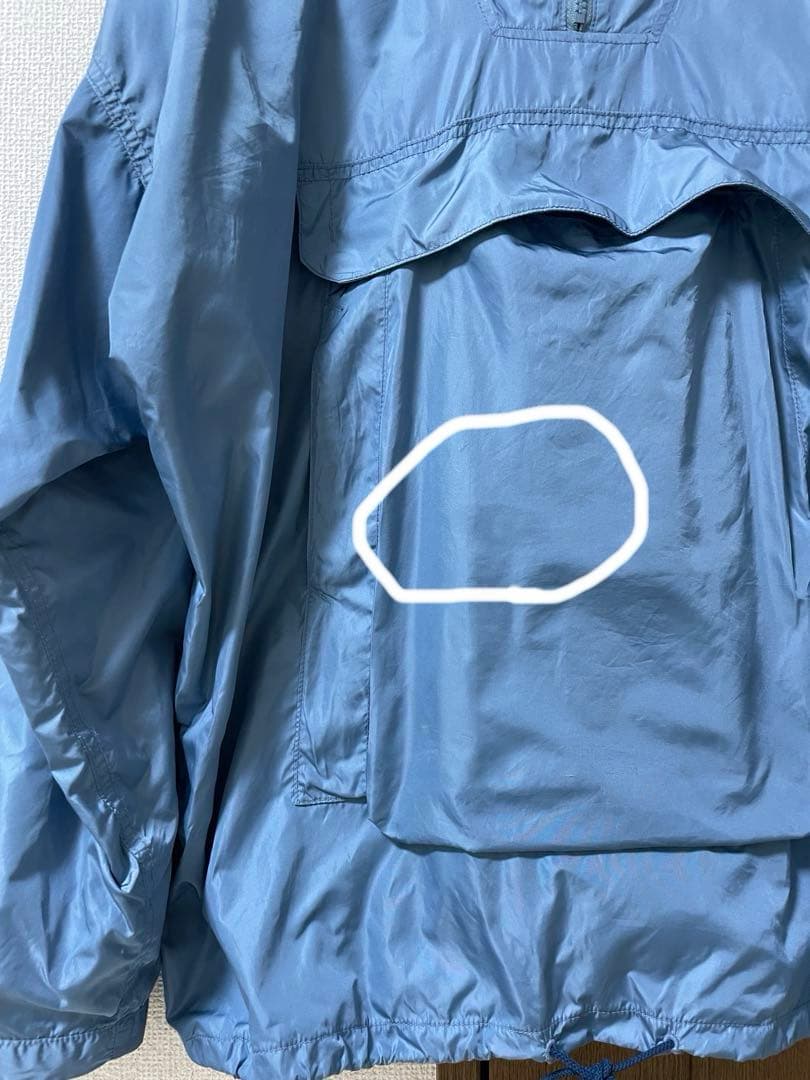 ササフラスSassafras アノラックジャケット 青