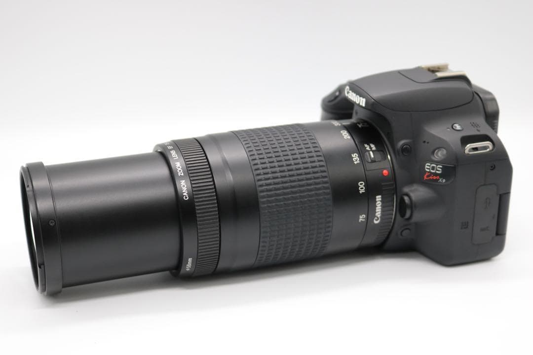 超美品 【Canon EOS Kiss X9 ダブルレンズ】 Wi-Fi搭載