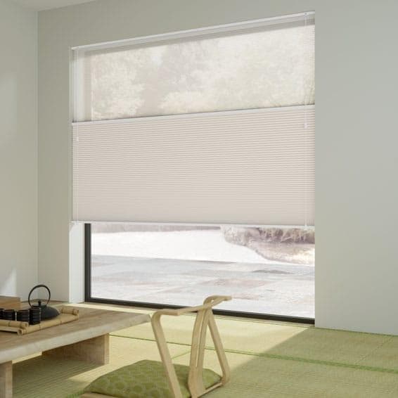 【最終値下げ】未使用　ハニカムシェード シアーアイボリー 174.5×185