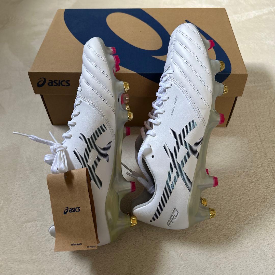 asics PRO サッカーシューズ ホワイト　25.5cm