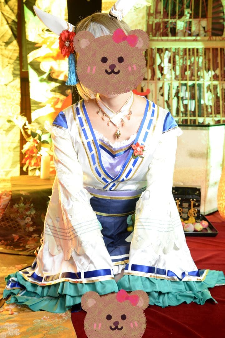 ウマ娘　サトノダイヤモンド　花形・弥栄之翠 コスプレ衣装　お正月 L