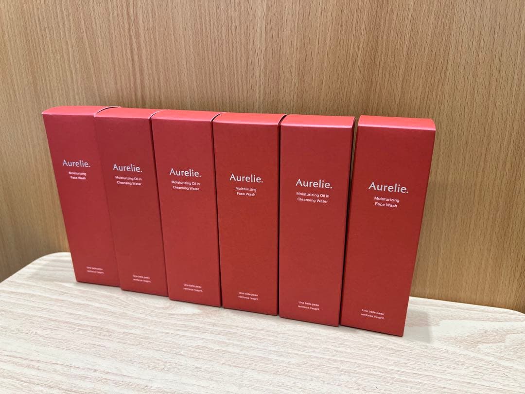 Aurelie オレリー モイストフェイスウォッシュ　MEGUMI開発6本セット