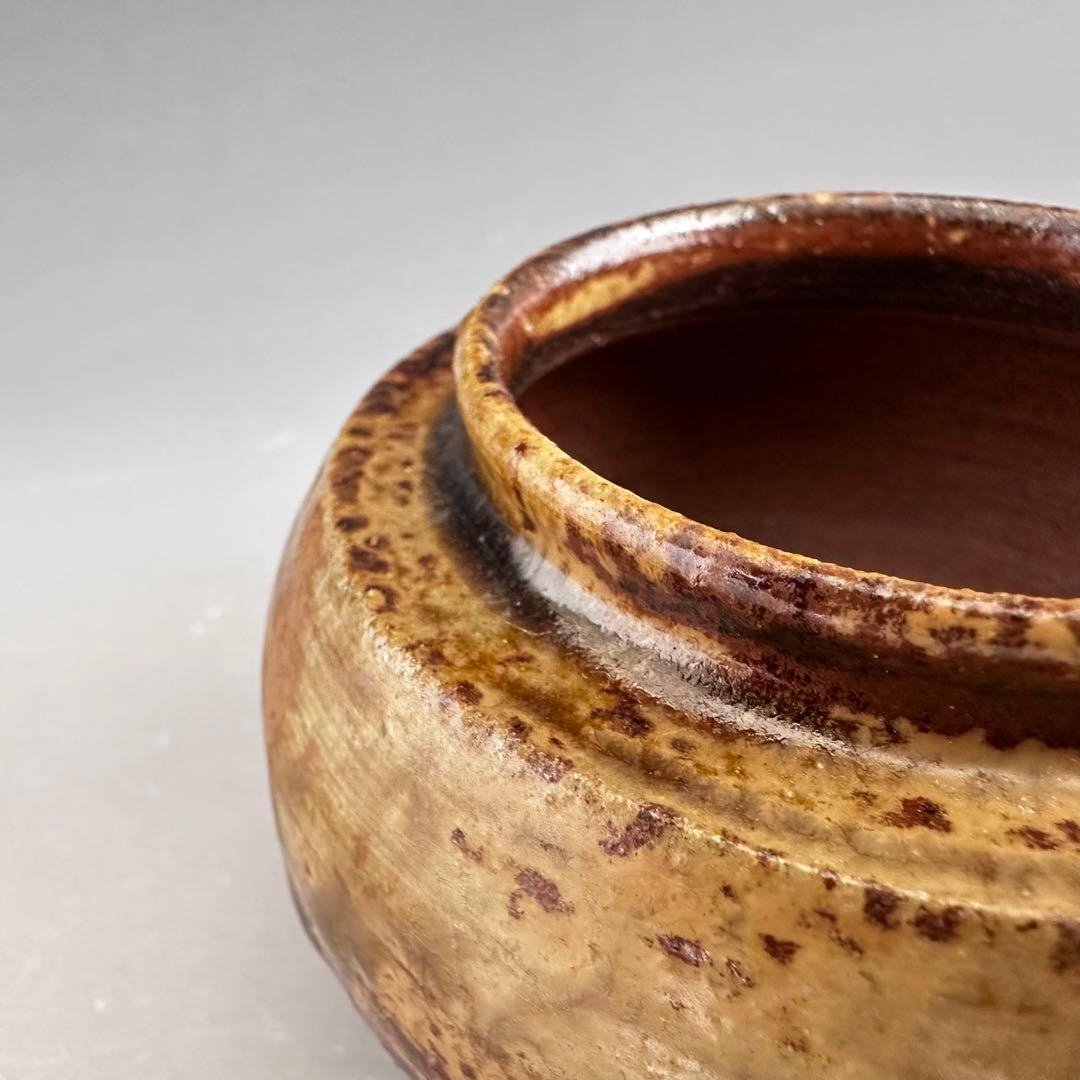 茶道具　丹波　大海　茶入　石田陶春　共箱　仕服二個入り　茶会　濃茶