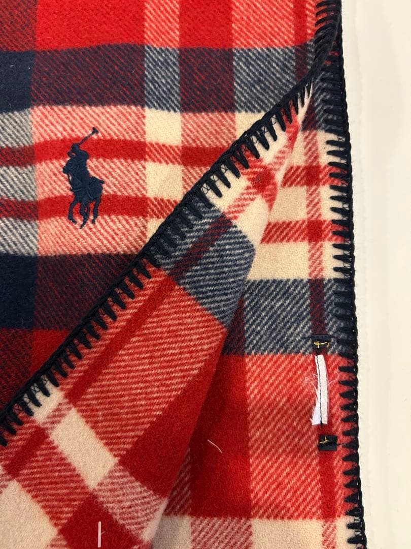 新品 RALPH LAUREN  ブランケット　特大判200×143