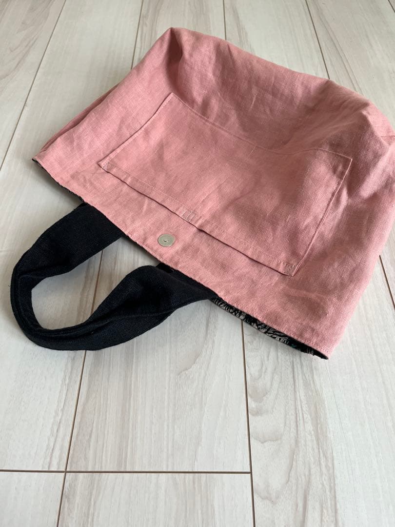 スッシーミナペルホネン ハンドメイド☆rosy blue greenトート