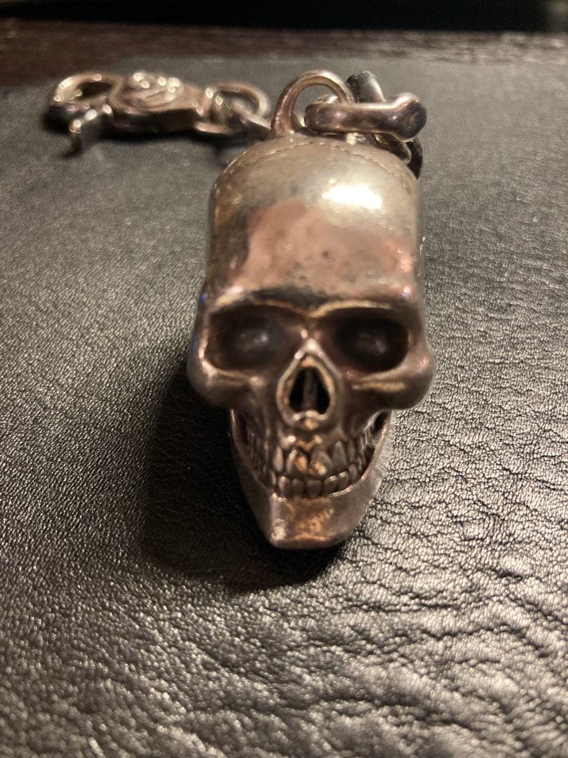 【ブドウ糖様】rudegallary 925 ドクロキーチェーン