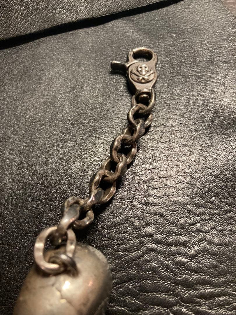 【ブドウ糖様】rudegallary 925 ドクロキーチェーン