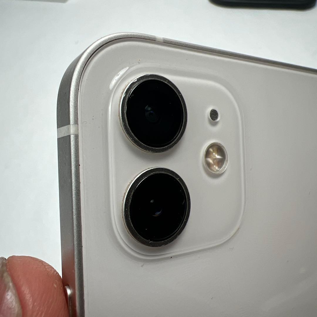 【即使用可／SIMフリー】iPhone 12 64GB 画面割れあり 動作良好