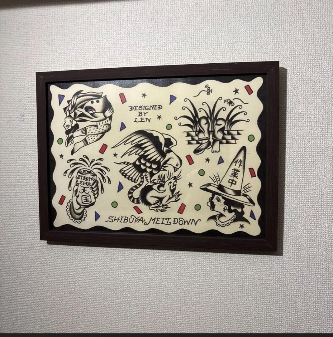 TATTOO STUDIO YAMADA 開店記念ポスター 2枚セット