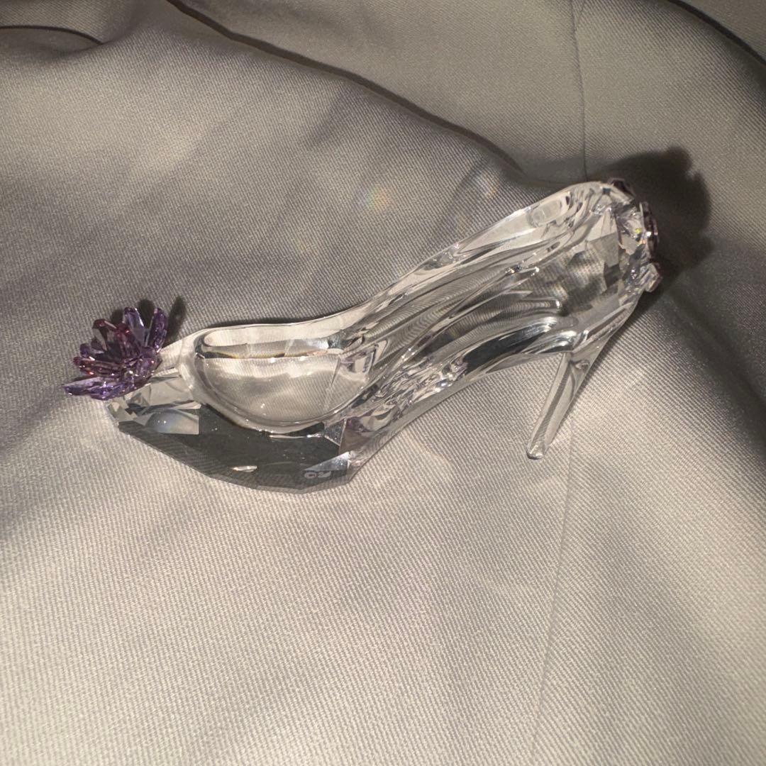 スワロフスキー ハイヒールと花 置物 5493712 ギフト プレゼント