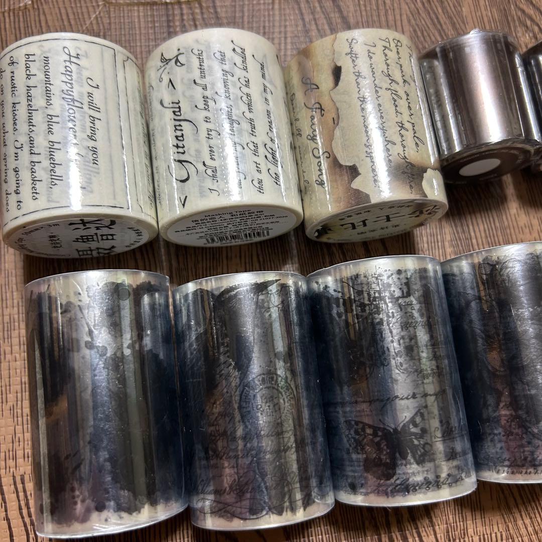 コラージュ素材 まとめ売り 大容量 ヴィンテージ アンティーク素材 小物収納付き