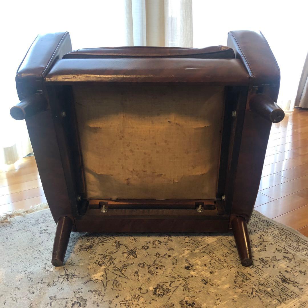 ◆本日限定価格◆カリモク ロビーチェア ヴィンテージ ソファ 1シーター