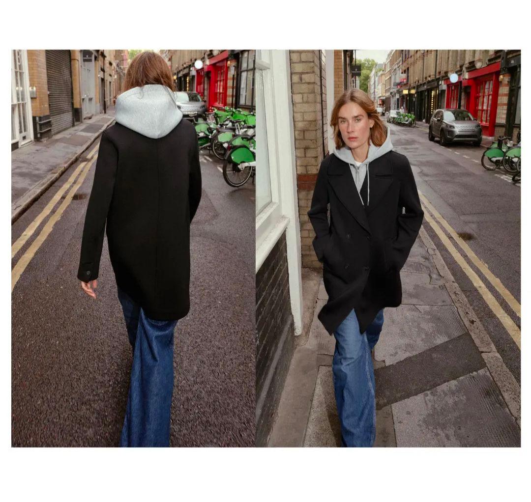 ZARA コンビコート