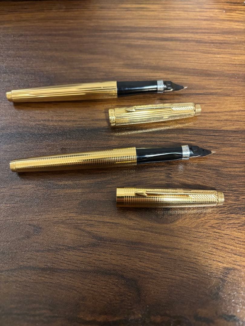パーカー　ゴールド万年筆