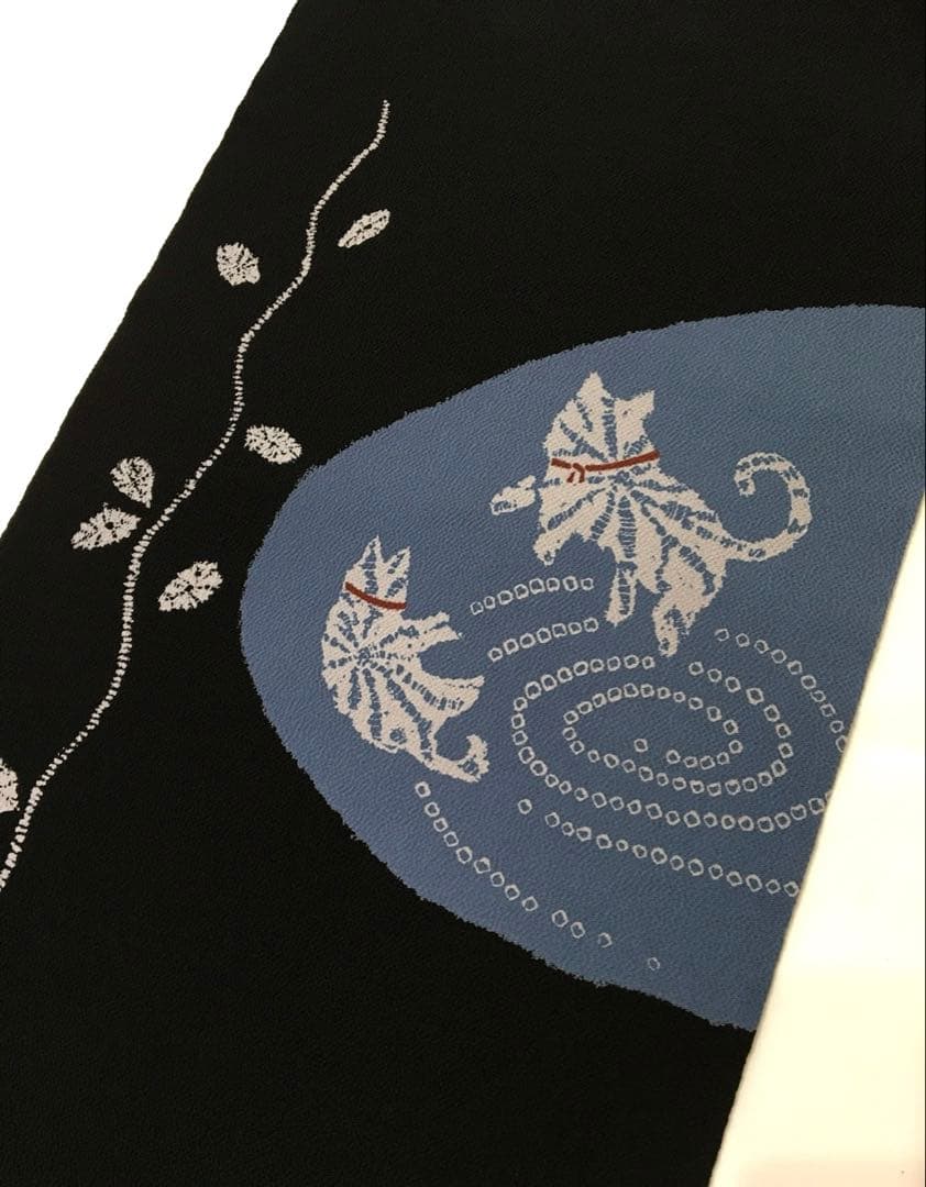 ご成約　２点おまとめ　洒落た大人の【本場大島紬】一元式　正絹　逸品❗️裄長め