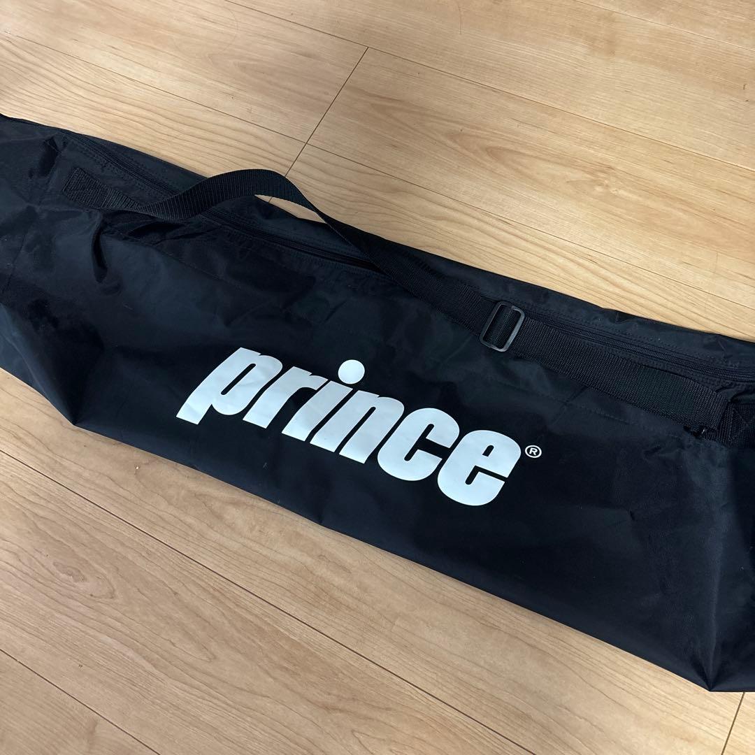 お値下げ！美品！テニスボールバスケット　プリンス　キャスター付き　ケース付き