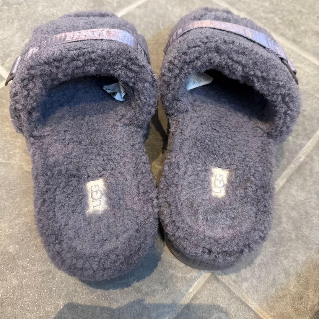 アグ 厚底サンダル レディース ムートンボア ugg FLUFFITA シェード