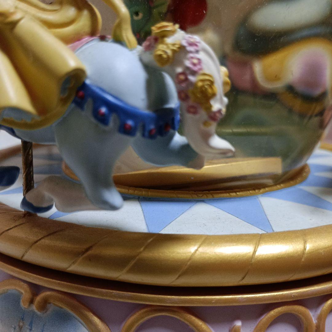 レア　ディズニープリンセス　オルゴール　スノードーム　メリーゴーランド　アリエル
