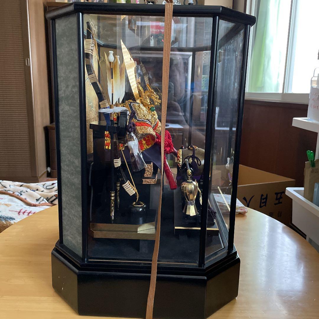 五月人形　兜飾り　東京久月　オルゴール付き