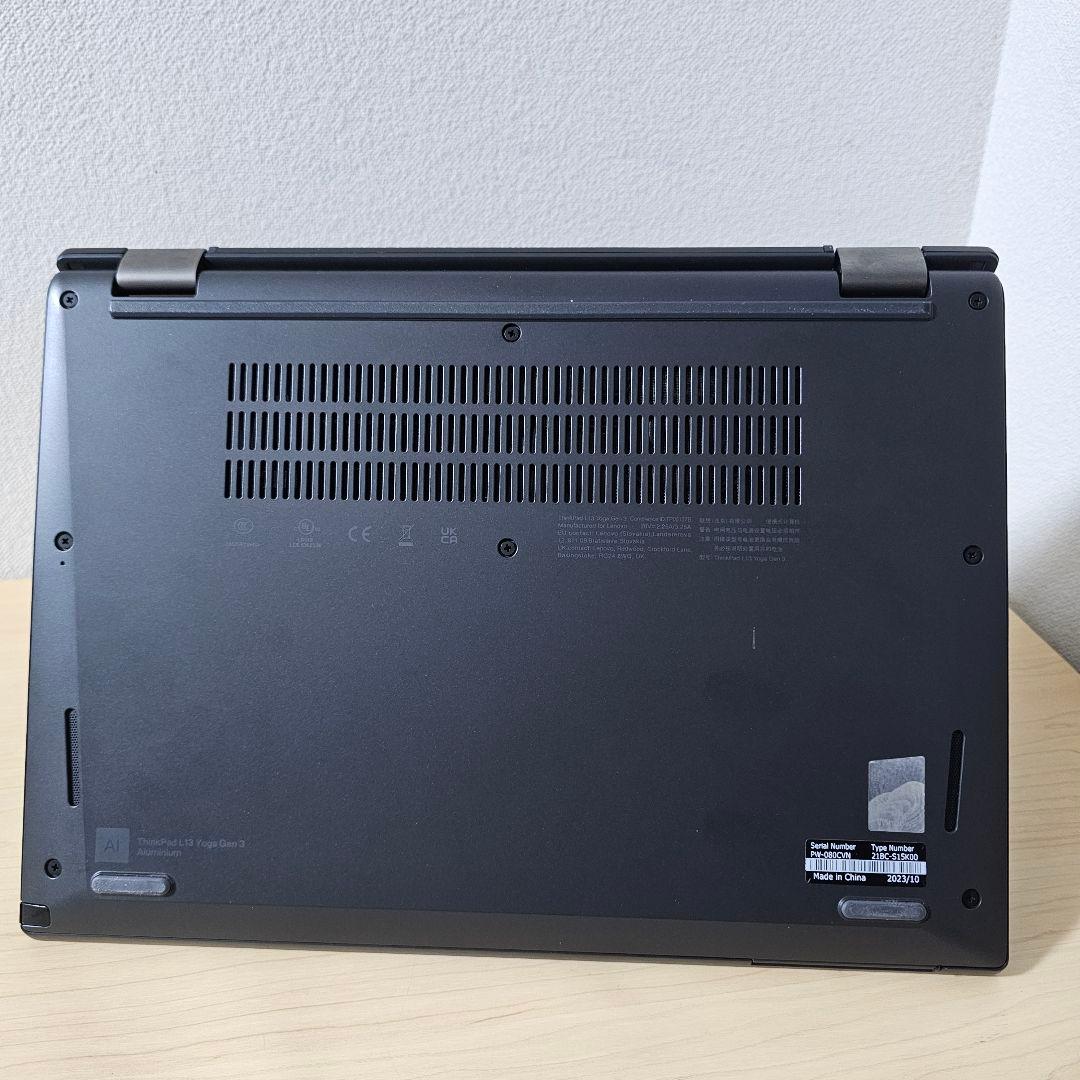 Thinkpad L13 Yoga Gen3／Ryzen ５／2022年