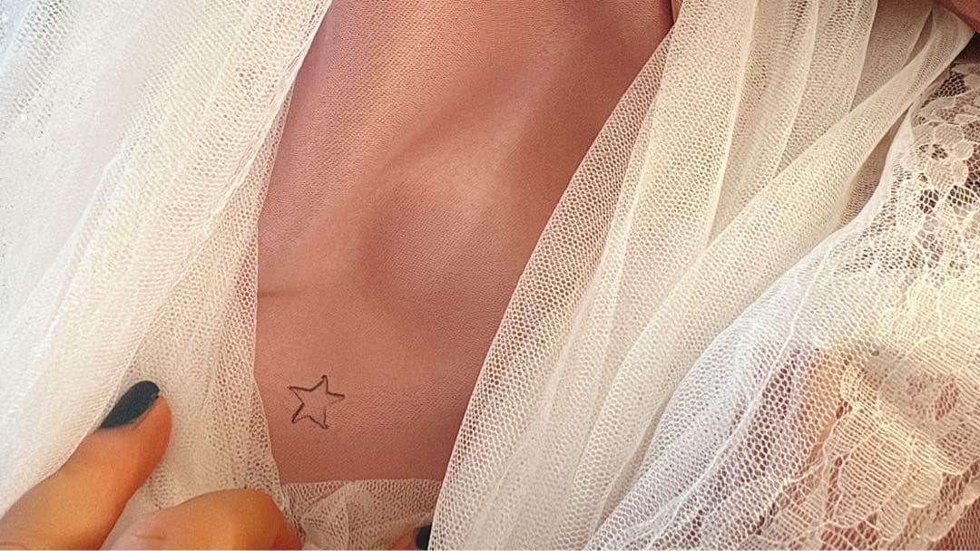 姫系カーテン 遮光 星 透かし彫り 一体型 二重カーテン レース付き防音カーテン