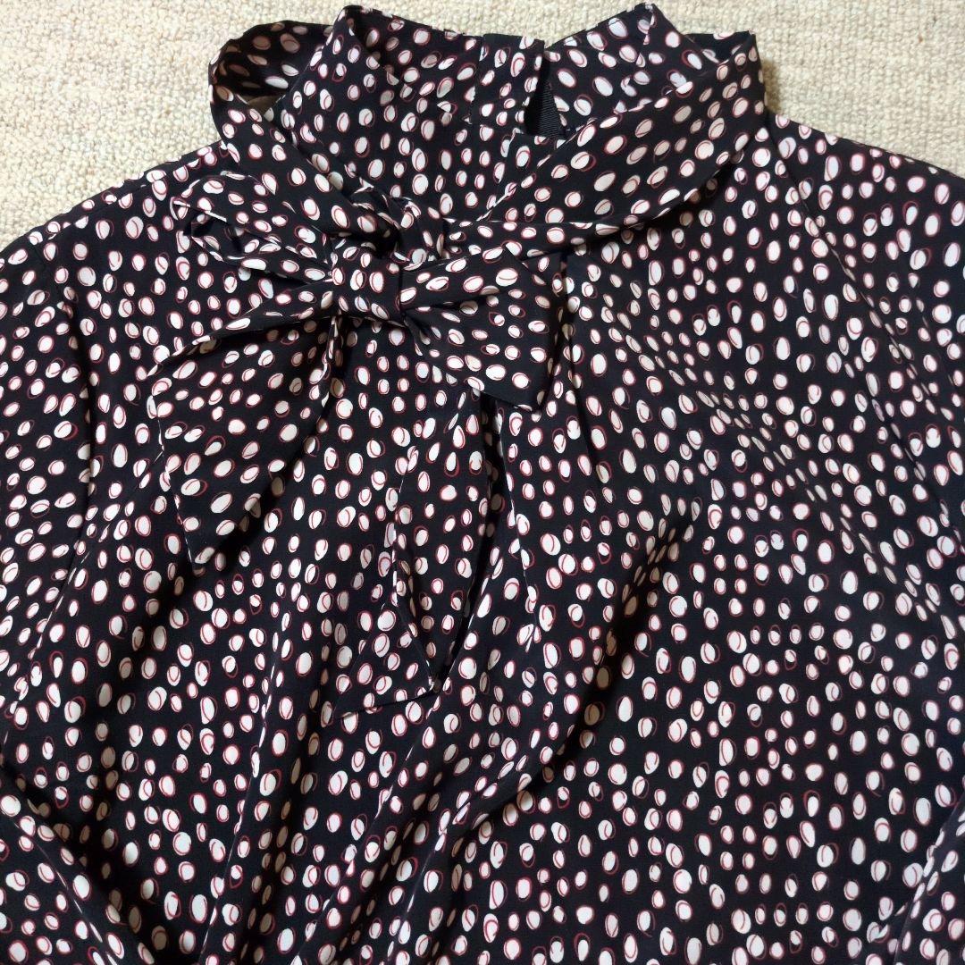 みぃさま★soejuソージュ＊レオパード柄ボウタイブラウス