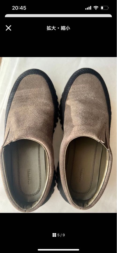 【TODAYFUL】Vibramsole Leather Sabot 36