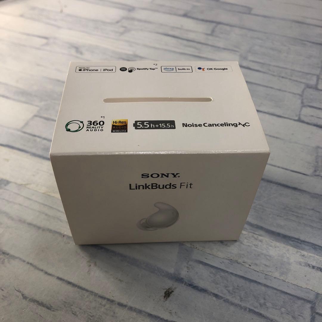 k1195 SONY LinkBuds Fit 白 ワイヤレスイヤホン