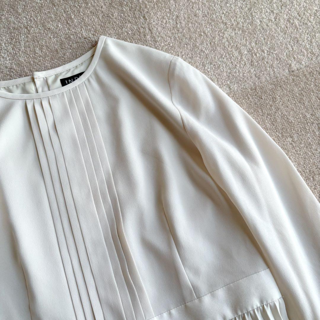 美品♡インディヴィ＊アコーディオンプリーツワンピース セレモニー　洗える　05