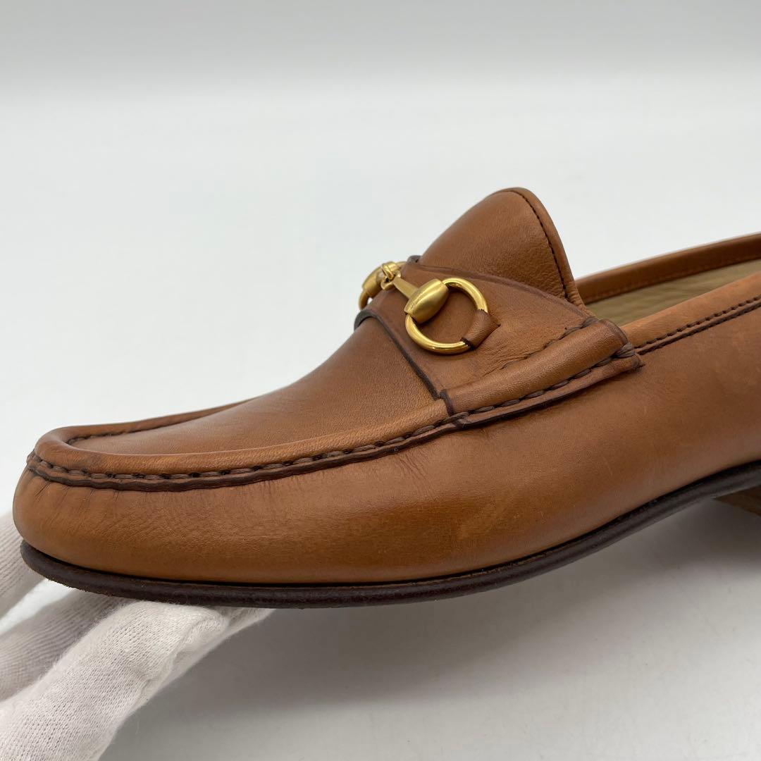 GUCCI グッチ　ローファー　ホースビット　革靴　スリッポン