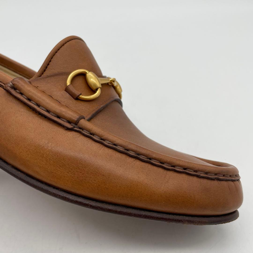 GUCCI グッチ　ローファー　ホースビット　革靴　スリッポン
