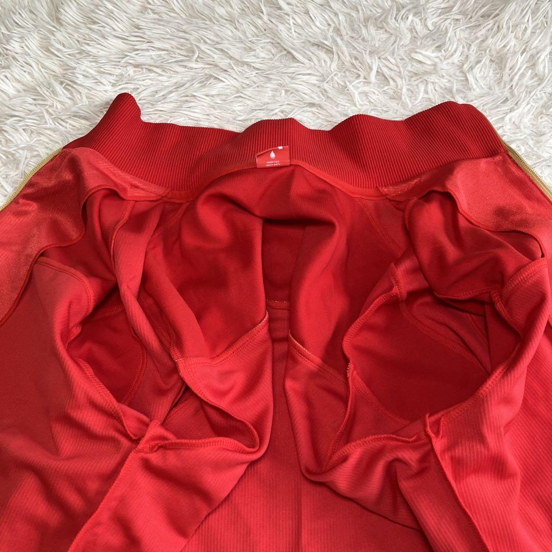 ◎新品タグ付き プーマ L レッド×ゴールド トラックジャケット パンツ