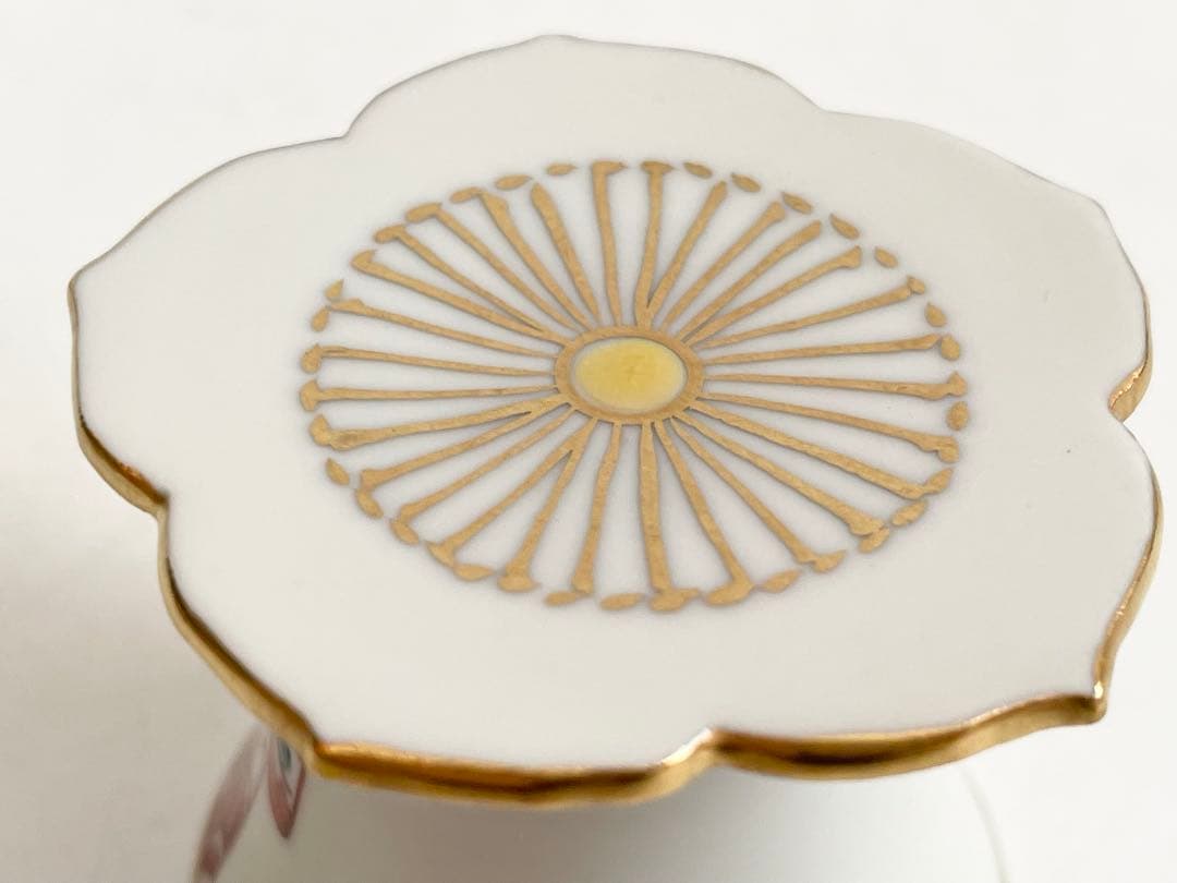 陶芸家　高野昭阿弥　色絵　立雛之図　蓋置　桃の節句　ひな祭り　共箱