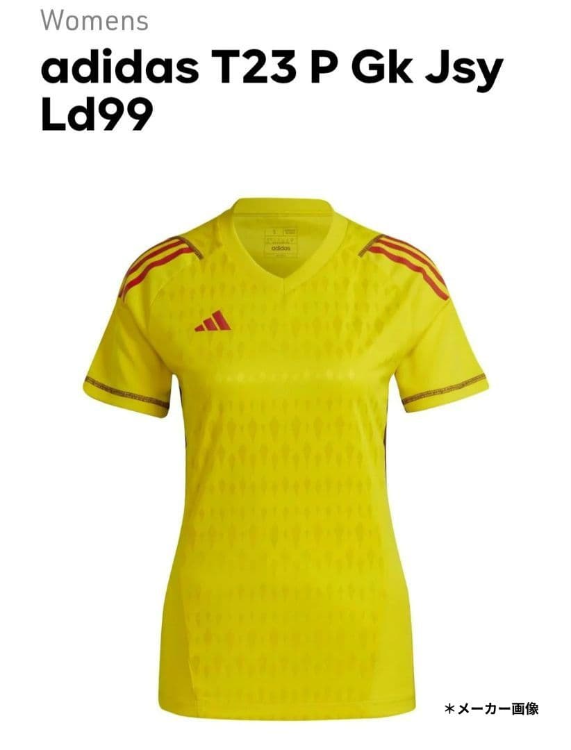 未使用 アディダス HR9766 女子サッカー ゴールキーパー 半袖シャツXXL