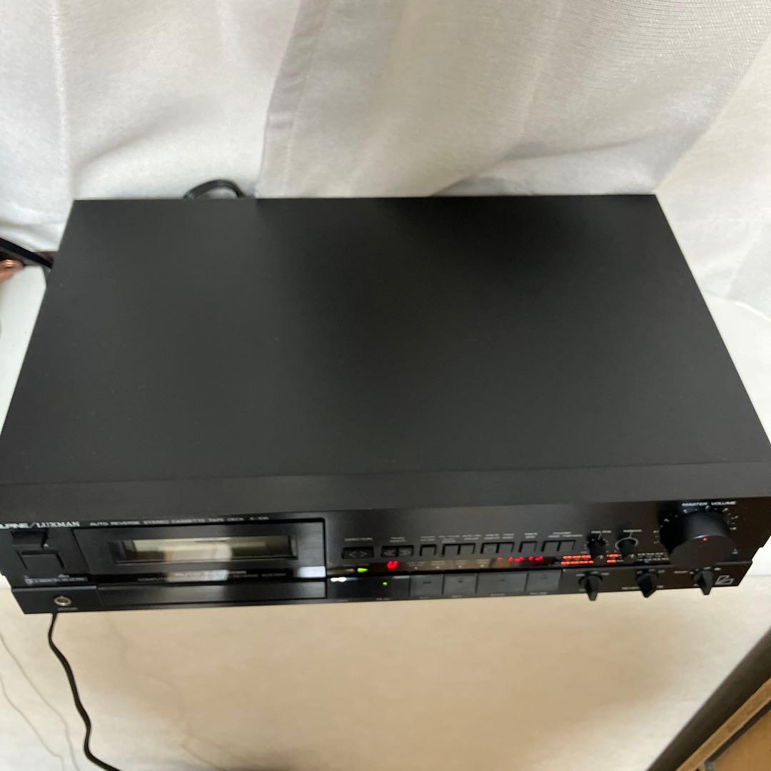 ALPINE/LUXMAN K-106 カセットデッキ