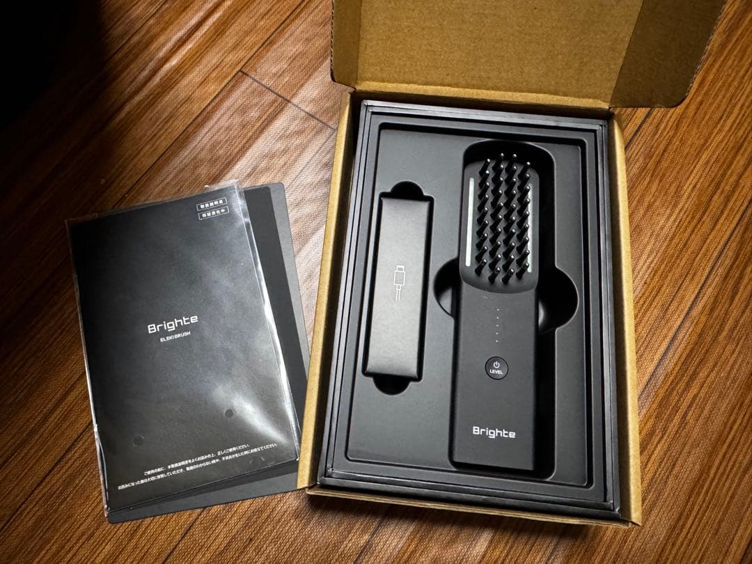 【美品】Brighte ブライト エレキブラシ 電気ブラシ