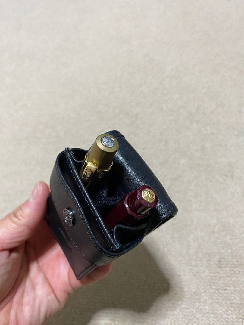 kaweco BRASS sport 万年筆純正レザーケースボールペンセット