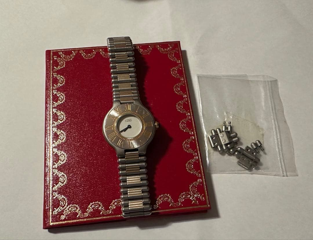 Cartier カルティエ マスト21 レディース 腕時計 ジャンク品