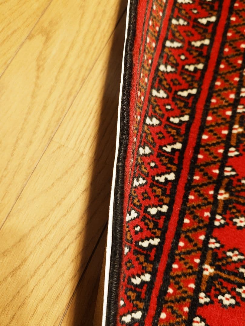 【ピジョンさま専用】ペルシャ絨毯　トルクメン　トライバルラグ　イラン手織り(9)
