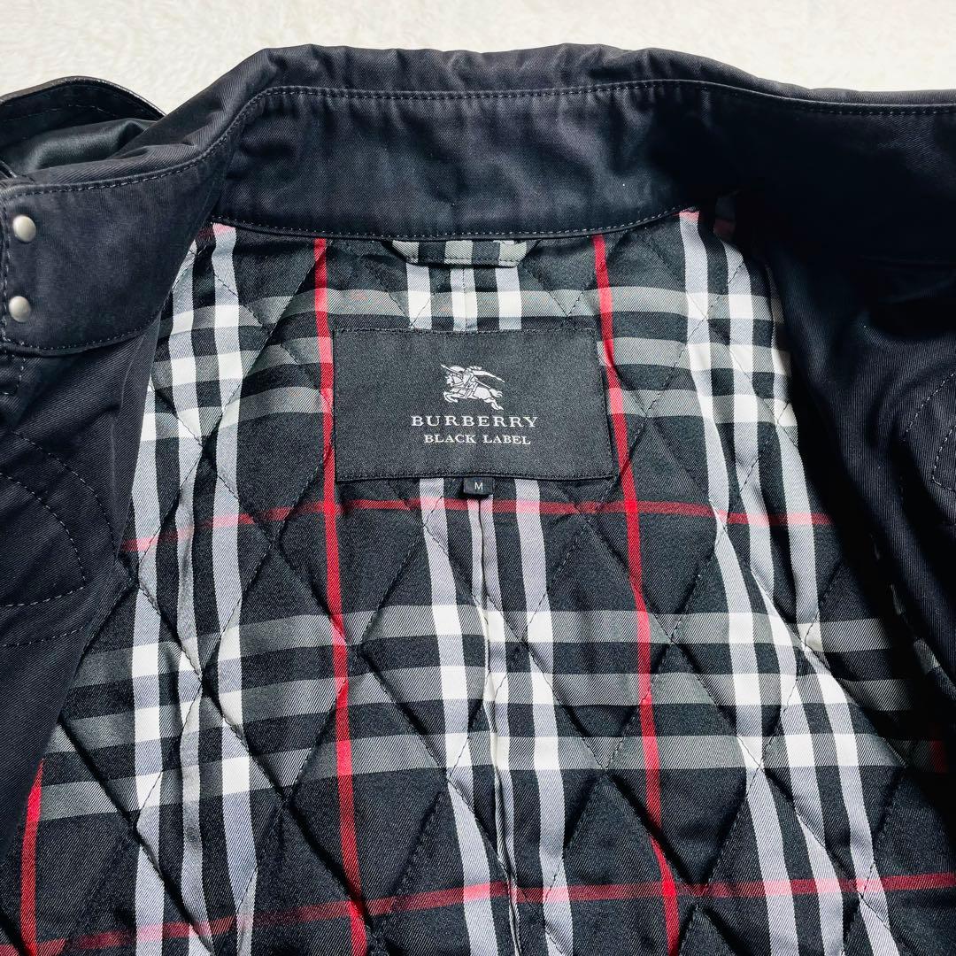 未使用級BURBERRY BLUE LABELダッフルコート 　ブラックおしゃれ