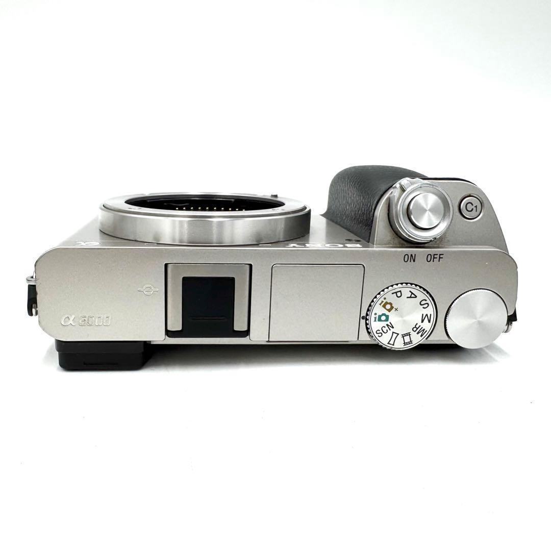 美品 Sony ソニー α6000 ダブルズームキット シルバー
