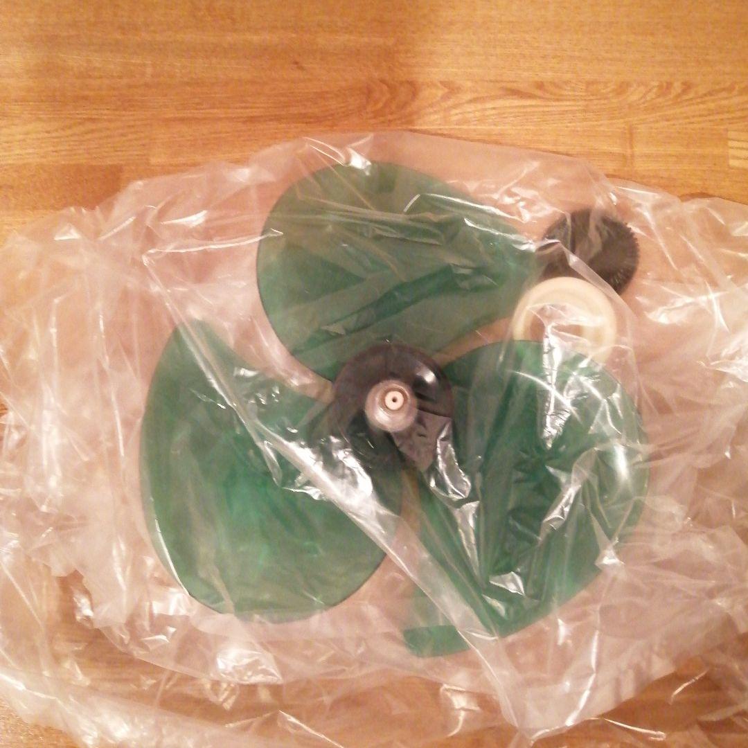 [未使用品] ナショナル　松風 F-30KA タイマーお座敷扇　ライトグリーン