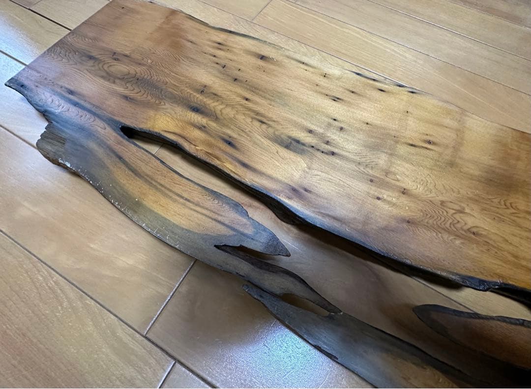 天然木 屋久杉(ヤクスギ やくすぎ)一枚板 屋久島(やくしま)97cm×40cm