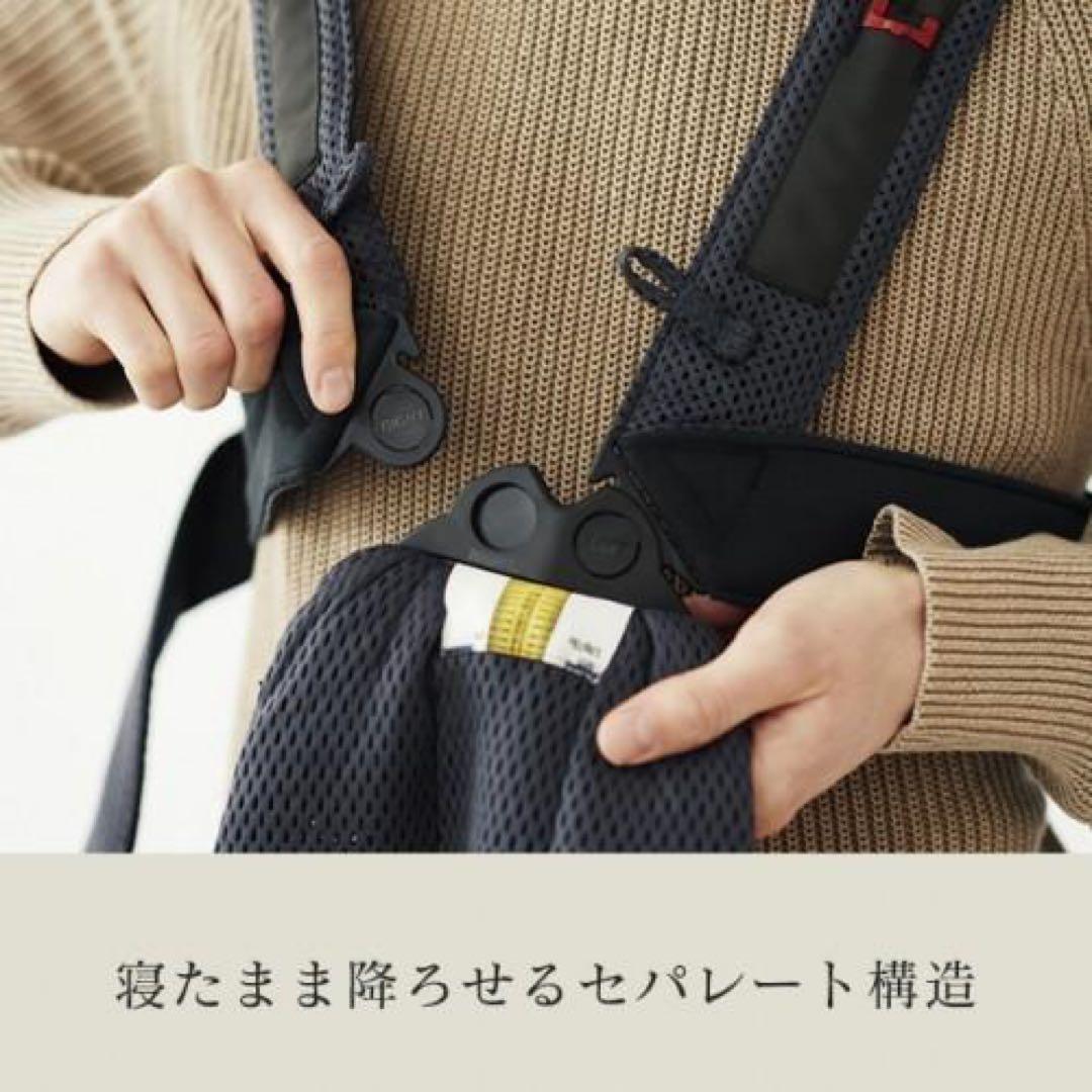 【先月購入】BabyBjörn ベビーキャリアMINI抱っこ紐 グレーベージュ