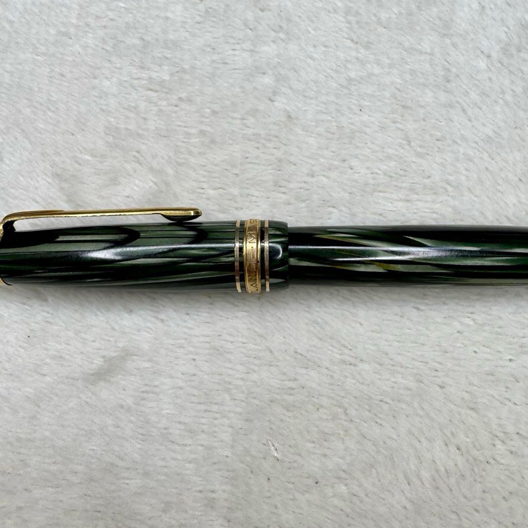 希少☆ モンブラン　マスターピース　万年筆　セルロイド　グリーン　144