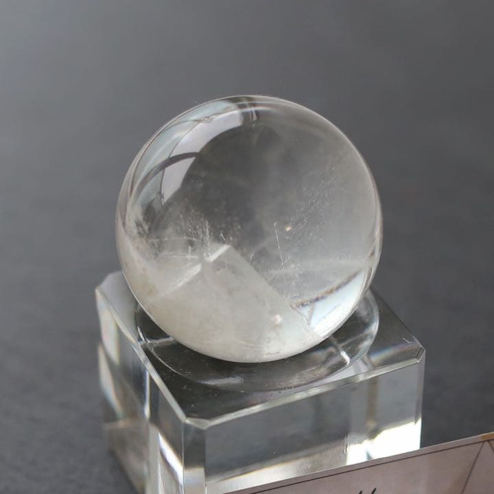 希少！AAファントムクォーツスフィア 丸玉 幻影水晶