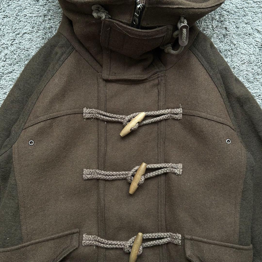 00s PPFM ショートダッフルコート ウール カーキ Y2K archive